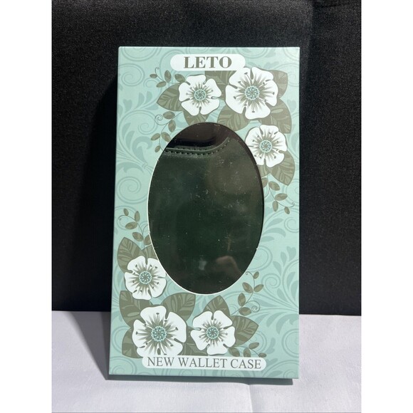 iPhone 16 Pro Max Leather Wallet Case Flip Folio Leather Cover - Picture 7 of 7